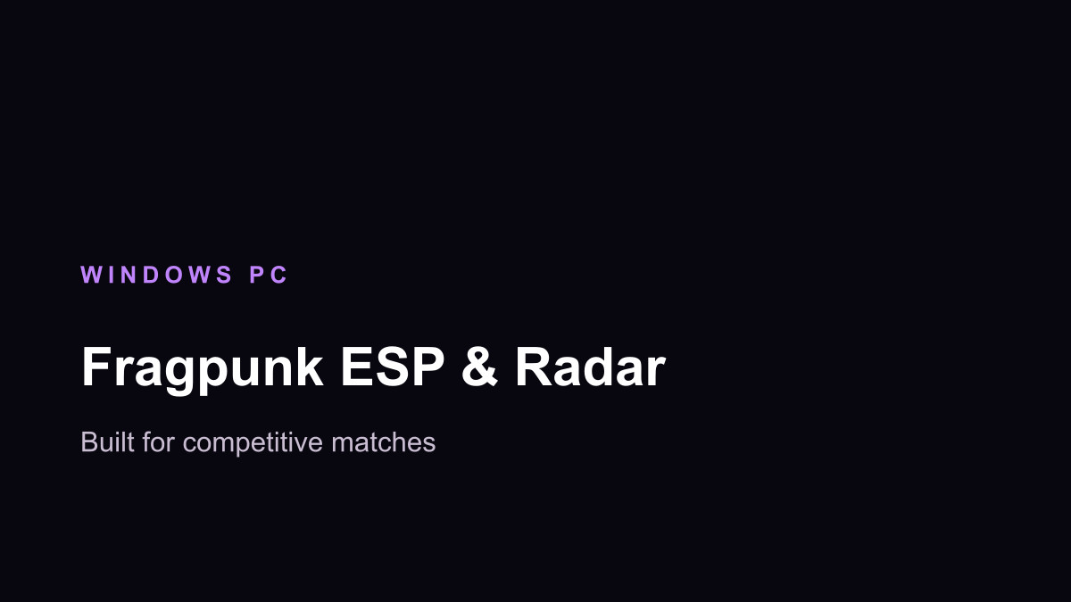 Fragpunk Cheats support artwork